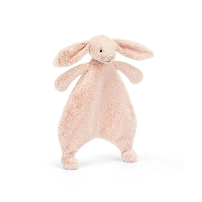 Bashful Blush Bunny Comforter – 11×7 Inch by Jellycat