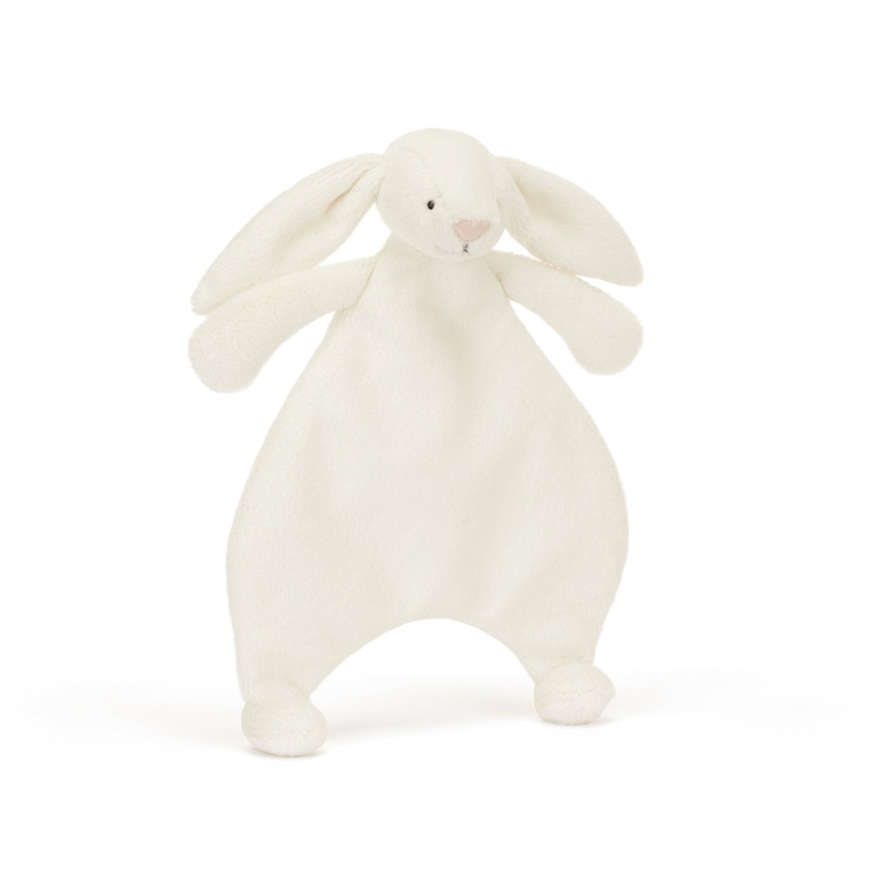 Bashful Cream Bunny Comforter – 11×7 Inch by Jellycat