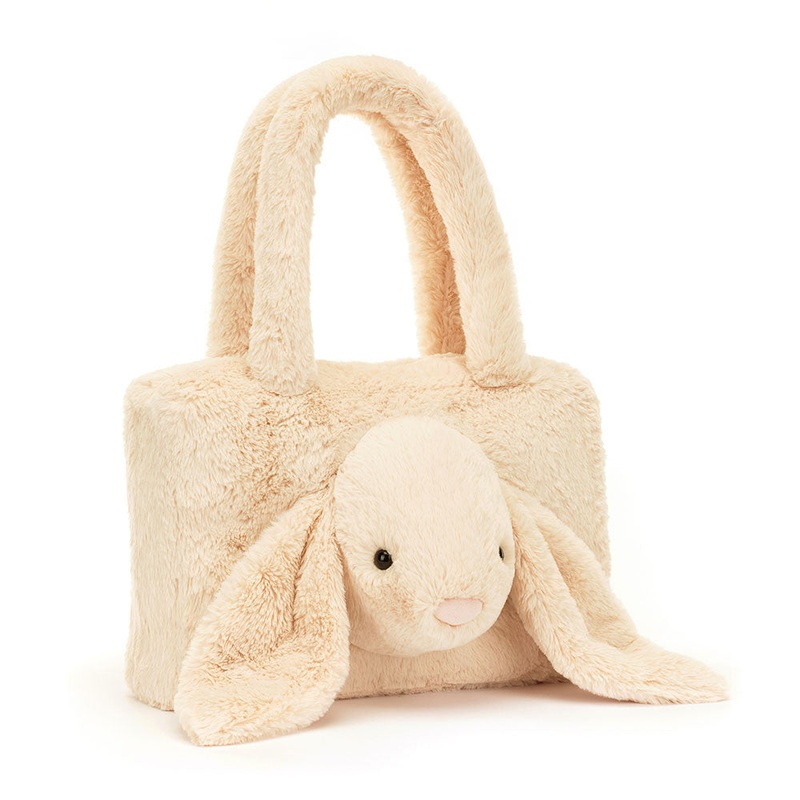 Smudge Rabbit Tote Bag – 9 Inch by Jellycat