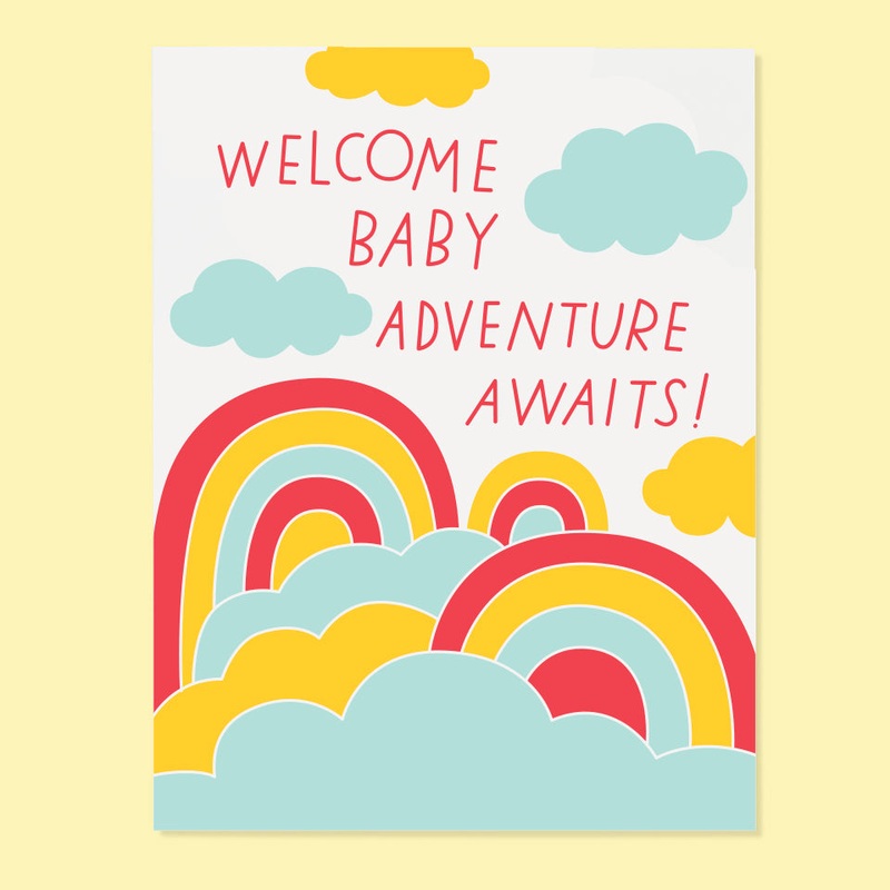 Baby Adventure Card by The Good Twin