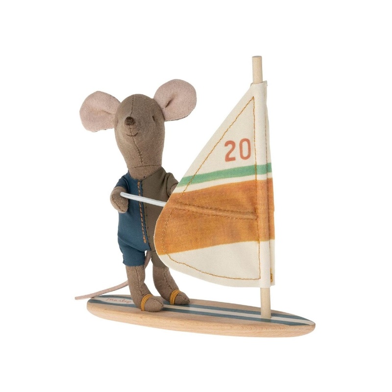 Beach Mouse – Surfer Little Brother by Maileg