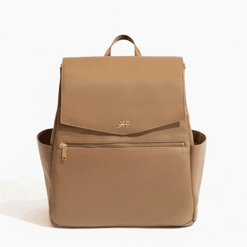 Classic Diaper Bag II – Toffee by Freshly Picked
