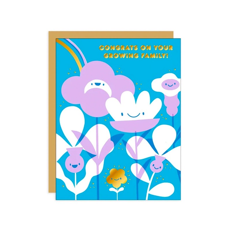 Flower Baby Card by HELLO! LUCKY