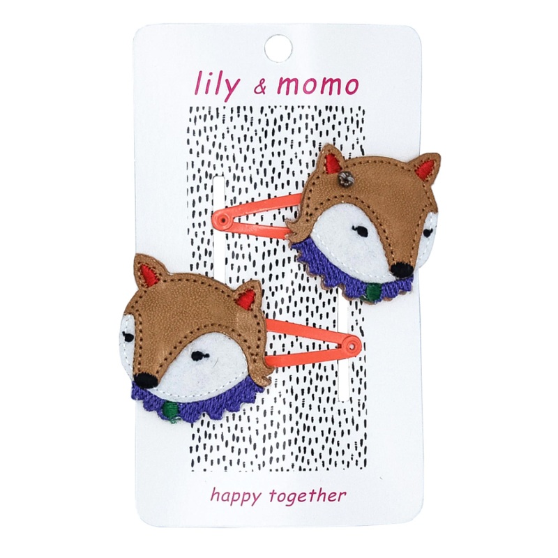 Fox Friends Forever Hair Clips by Lily + Momo