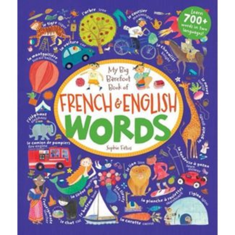 French & English Words Book – Hardcover