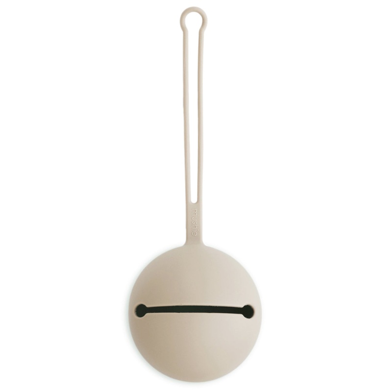 Silicone Pacifier Holder -Shifting Sand by Mushie & Co