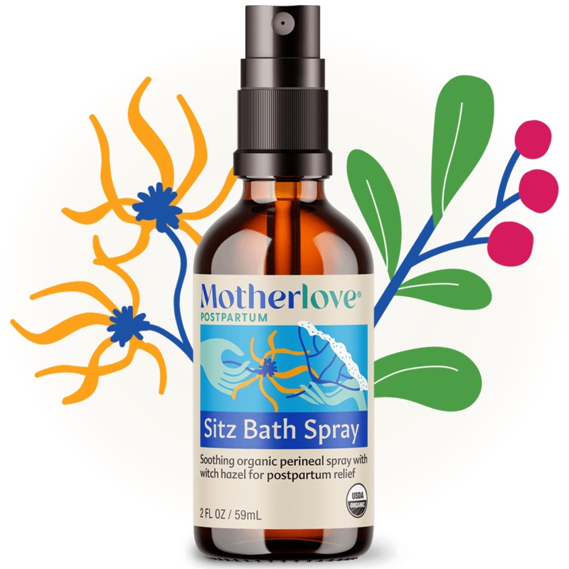 Sitz Bath Spray – 2 oz by Motherlove