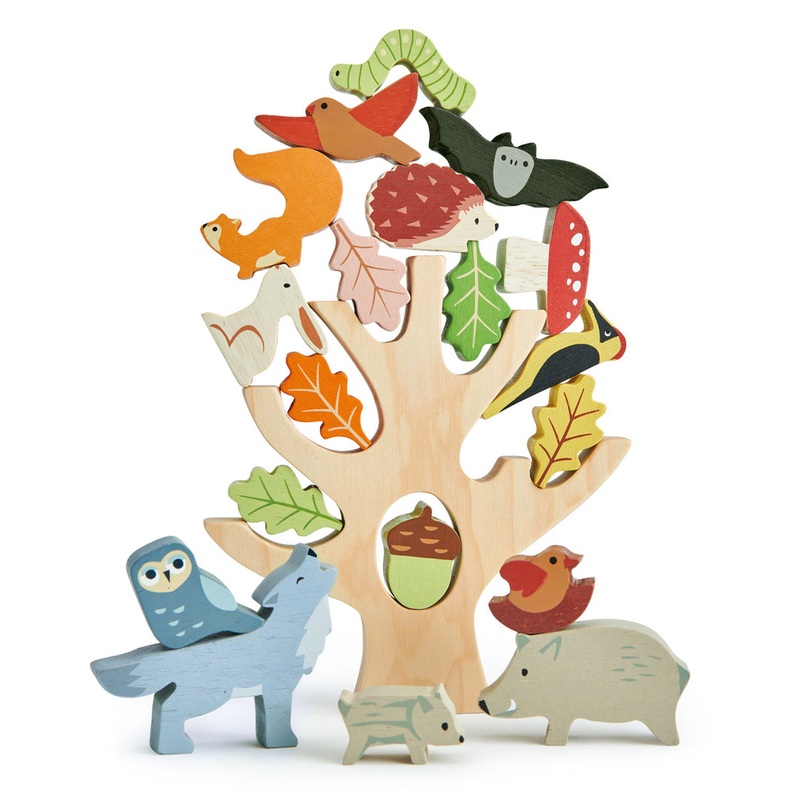 Stacking Forest Wooden Toy by Tender Leaf Toys