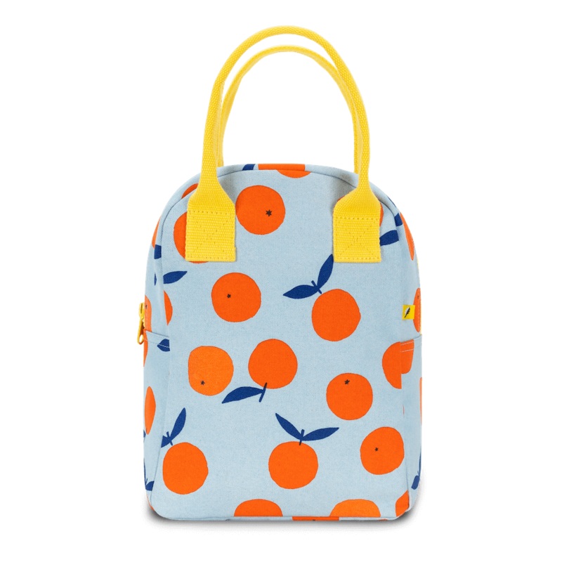 Zipper Lunch Bag – Oranges by Fluf