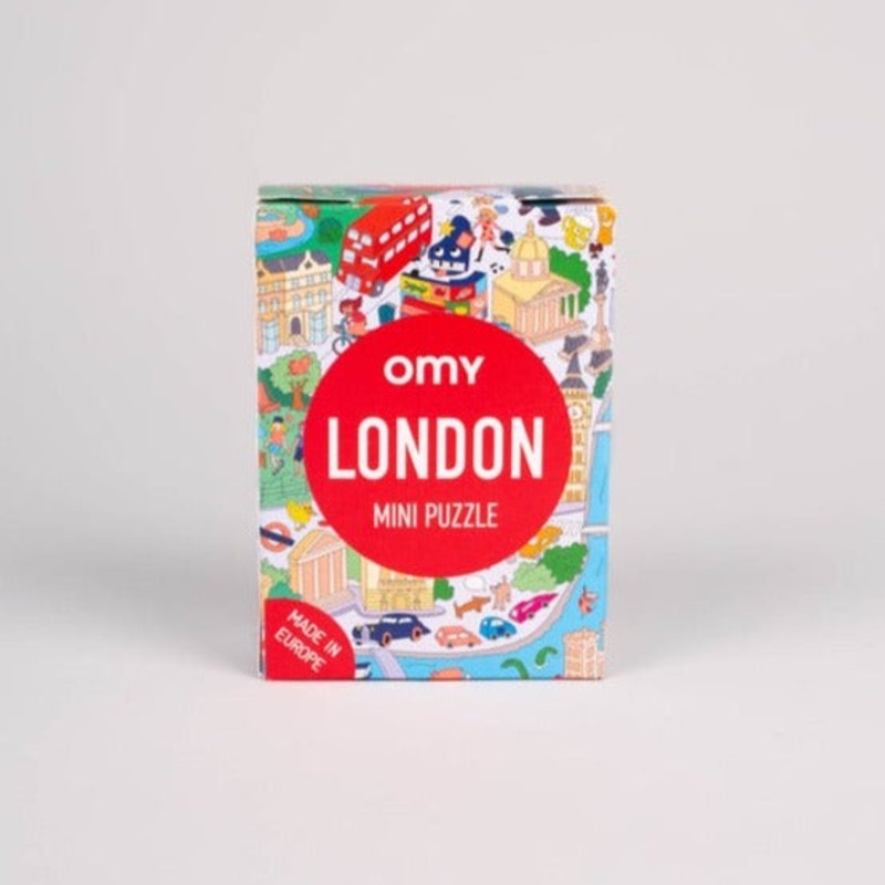 54 Piece City Mini Puzzle – London by OMY