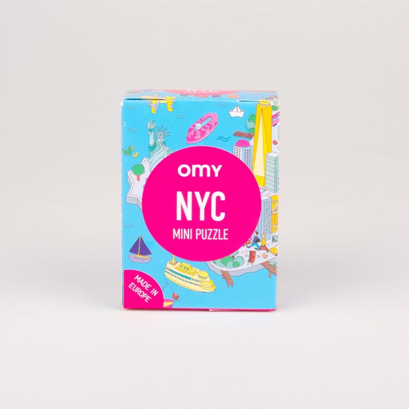 54 Piece City Mini Puzzle – NYC by OMY