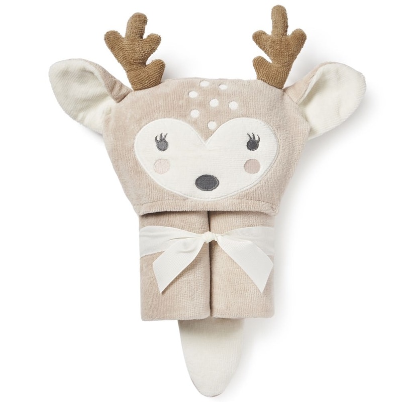 Baby Bath Wrap (0-24M) – Fawn by Elegant Baby