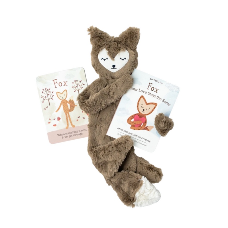 Maple Fox Snuggler – Family Change by Slumberkins
