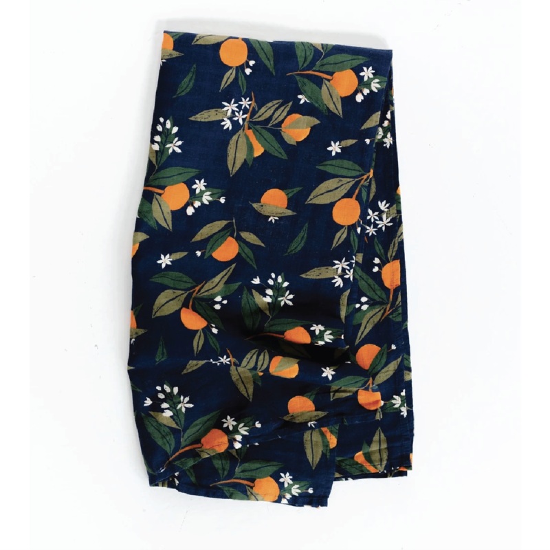 Orange Blossom Swaddle by Clementine Kids