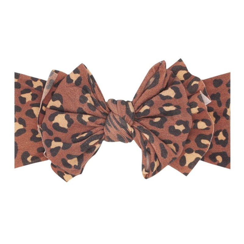 Printed Fab Headband Bow – Savannah by Baby Bling
