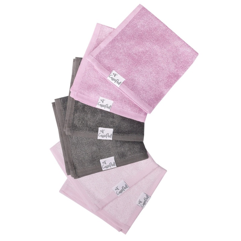 Ultra Soft 6 Pack Wash Cloths – Lily by Copper Pearl
