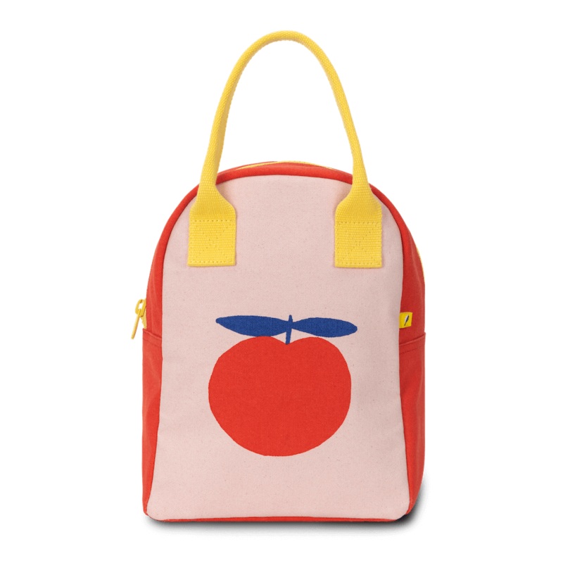 Zipper Lunch Bag – Red Apple by Fluf