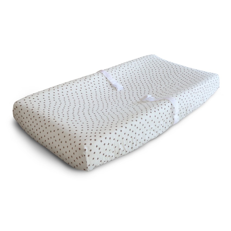 Extra Soft Changing Pad Cover – Bloom by Mushie & Co