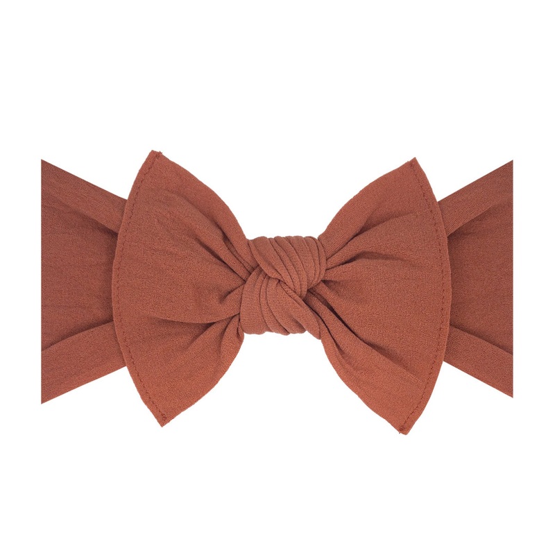 Knot Headband – Clay by Baby Bling