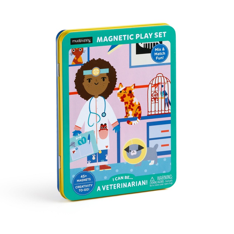 Magnetic Play Set – I Can Be A Veterinarian! by Mudpuppy