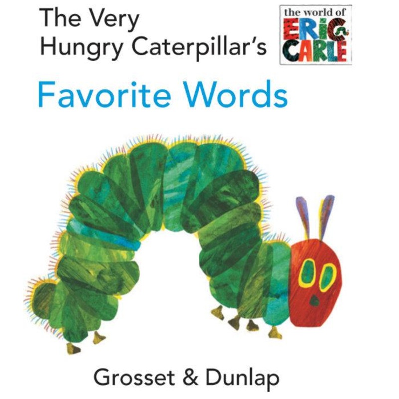The Very Hungry Caterpillar’s Favorite Words – Little Cube Board Book