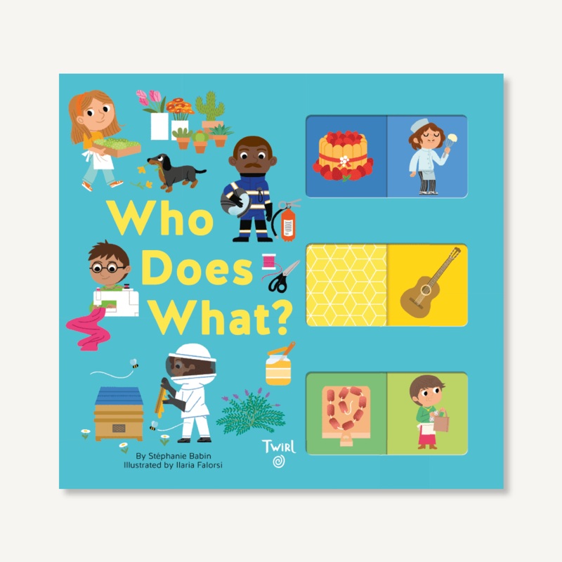 Who Does What? – Board Book