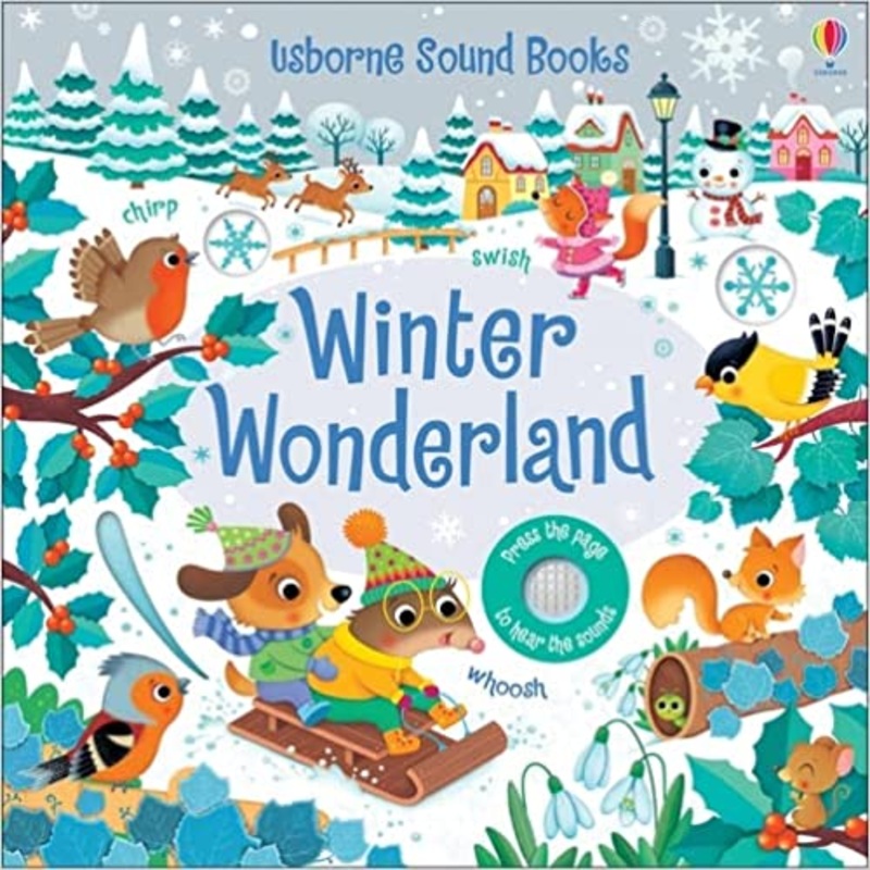 Winter Wonderland Sounds – Board Book by Usborne Books