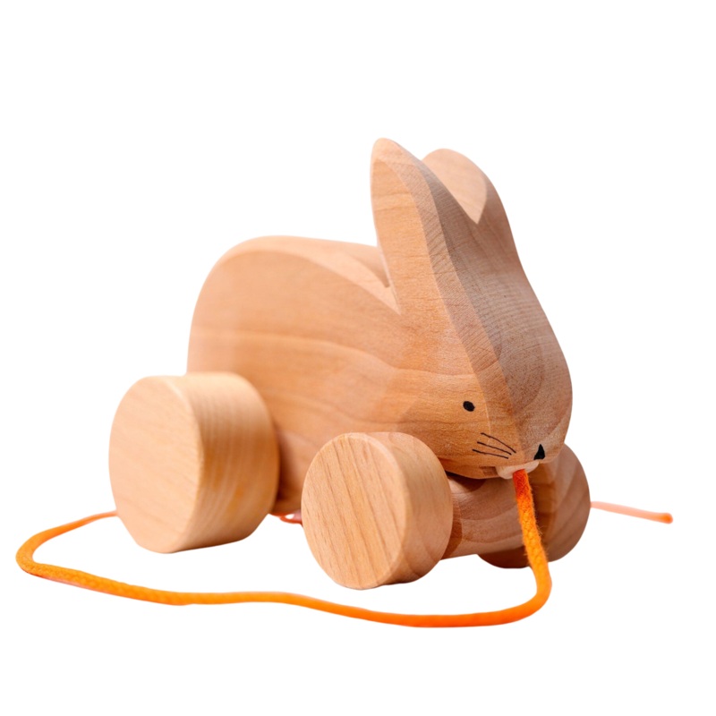Wooden Bobbing Rabbit Hans by Grimm’s