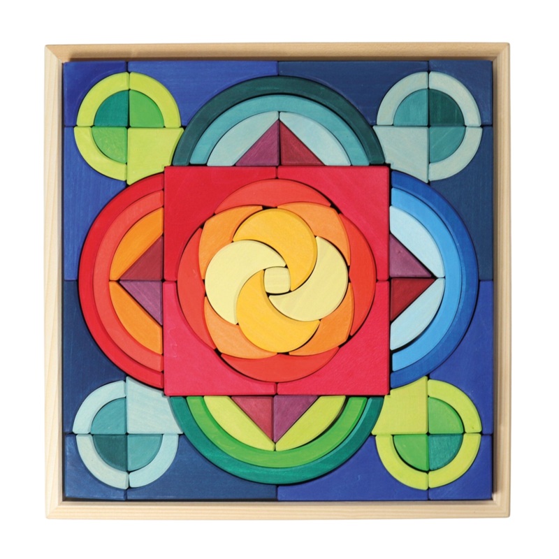 Wooden Building Set Arcs in Squares by Grimm’s