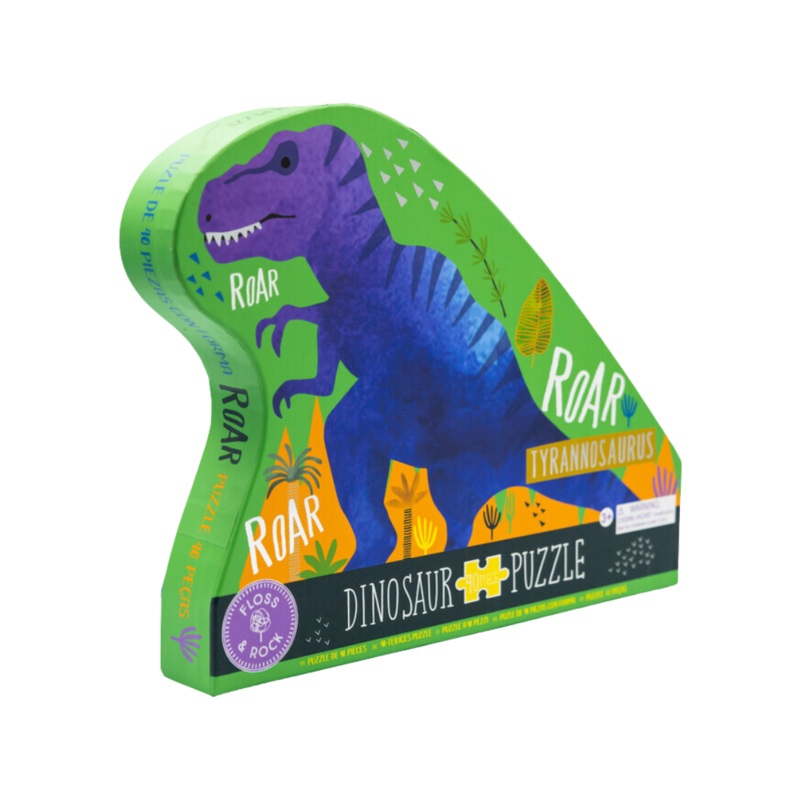 Dinosaur Jigsaw – 40 Pieces by Floss & Rock