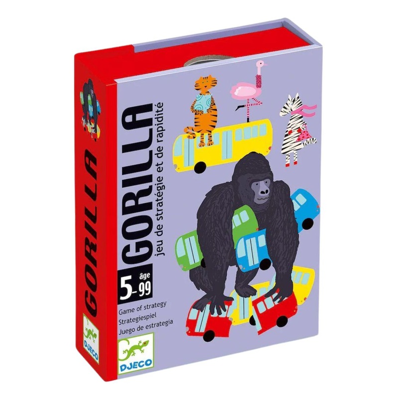Gorilla Strategy Card Game by Djeco