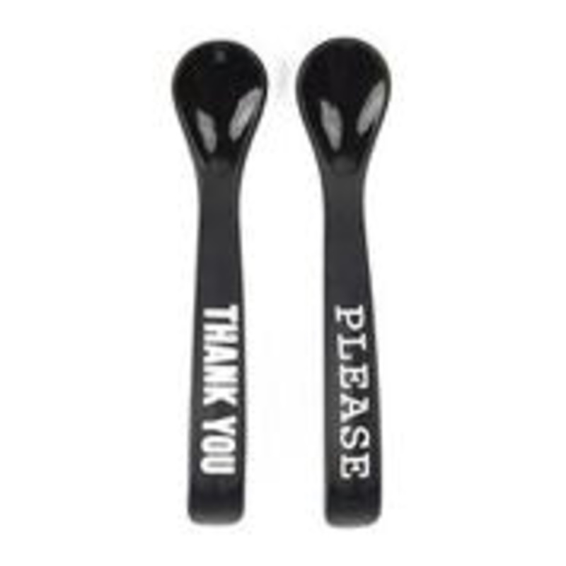 Spoon Set – Please/Thank You by Bella Tunno