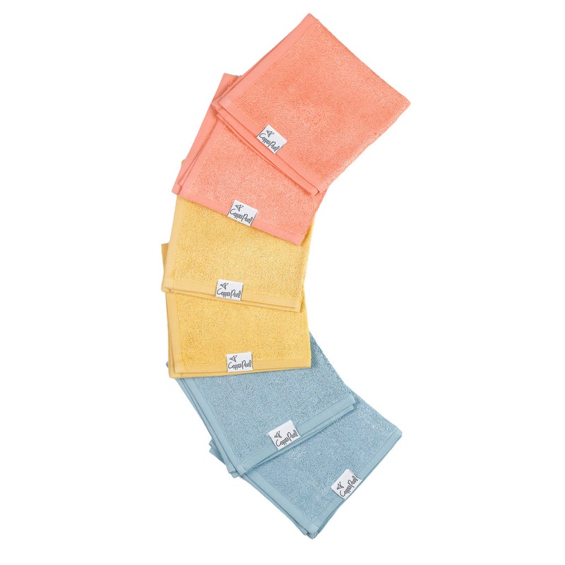 Ultra Soft 6 Pack Wash Cloths – Piper by Copper Pearl