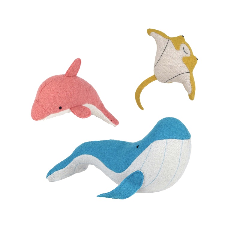 Holdie Ocean Animals – Set of 3 by Olli Ella