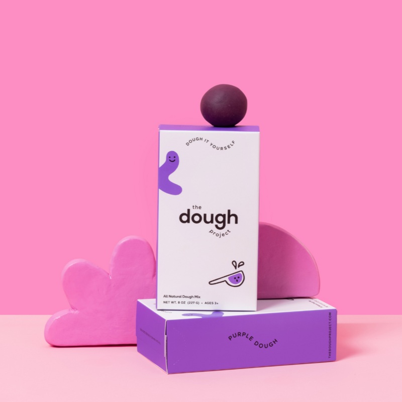 Play Dough DIY Mix – Purple by The Dough Project