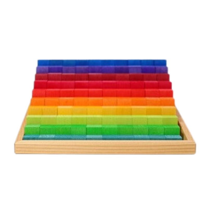 Small Stepped Counting Blocks by Grimm’s