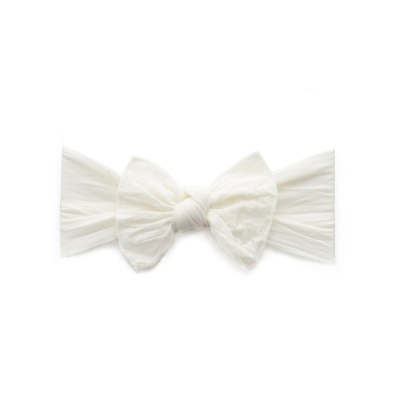 Itty Bitty Knot Headband – Ivory by Baby Bling