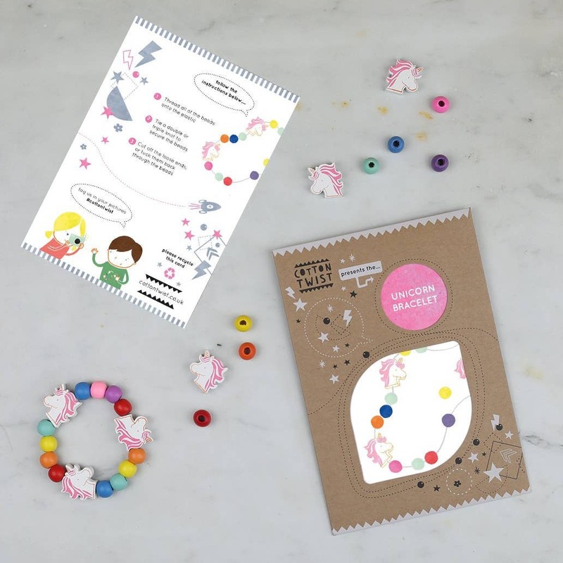 Make Your Own Unicorn Bracelet Kit by Cotton Twist