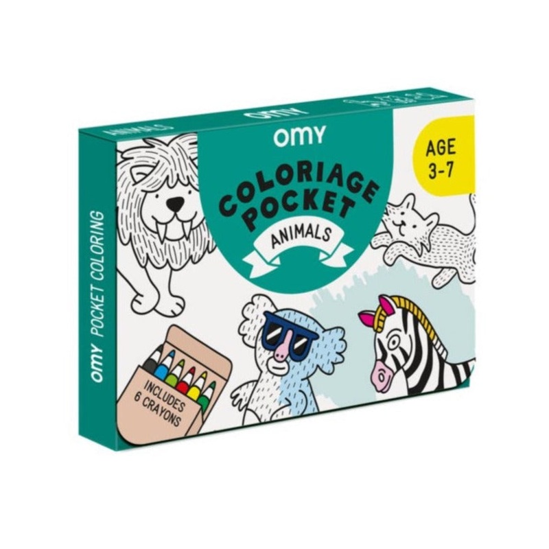 Mini Coloring Set – Animals by OMY