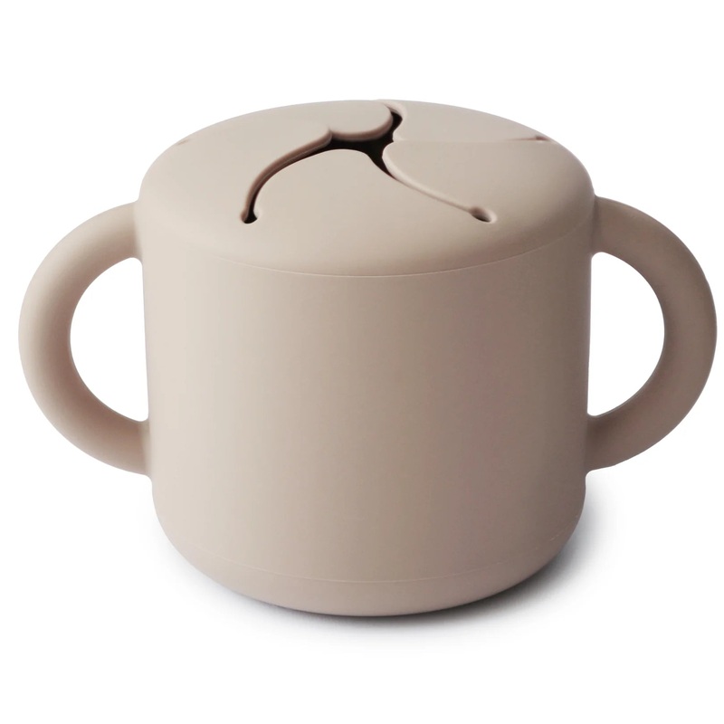 Silicone Snack Cup – Shifting Sand by Mushie & Co