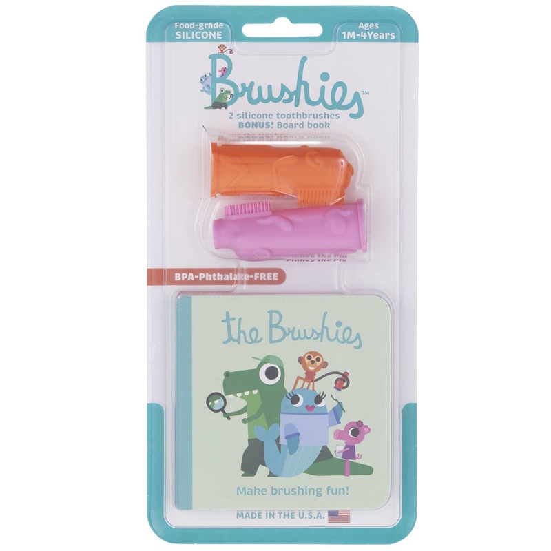 Brushies 2 Pack and Mini Book -Momo and Pinkey by The Brushies