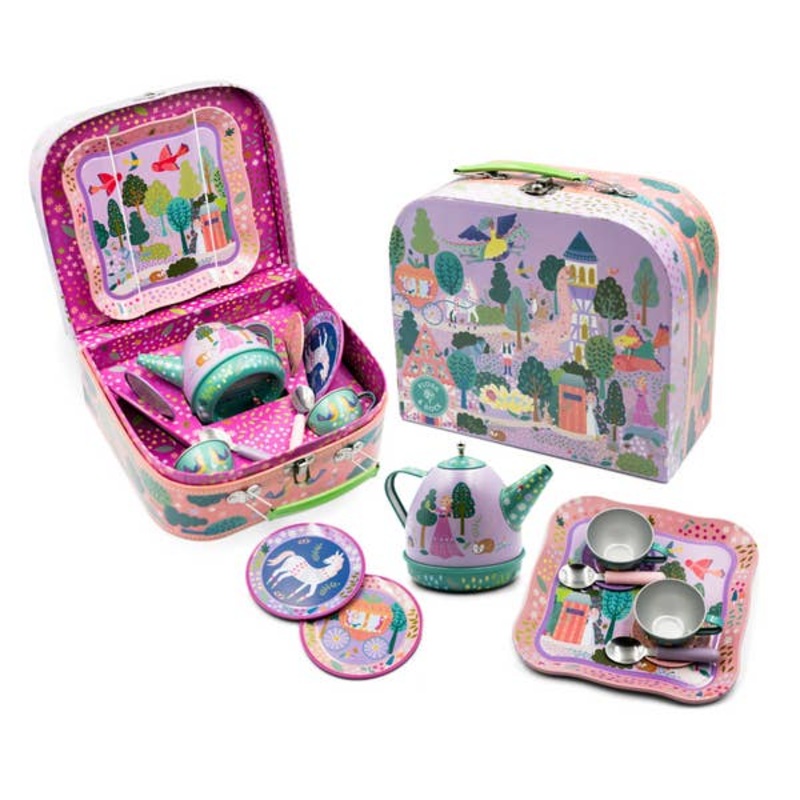 Fairy Tale Musical Tea Set – 11 Pieces by Floss & Rock