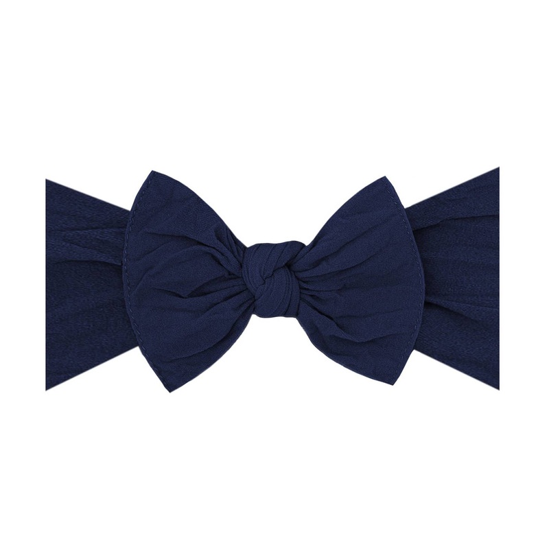 Knot Headband – Navy by Baby Bling