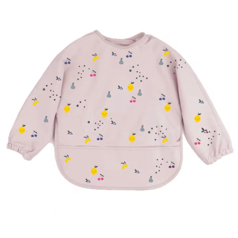 Long Sleeve Bib – Fruity by Cotton Cloud