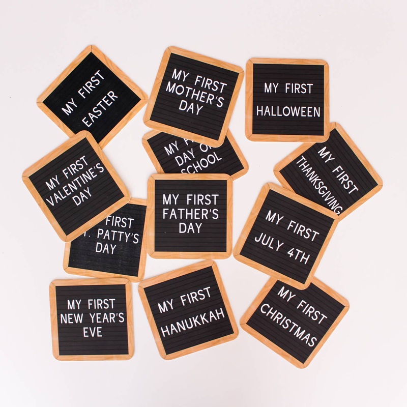 Milestone Card Set – First Holiday by Chelsea and Marbles