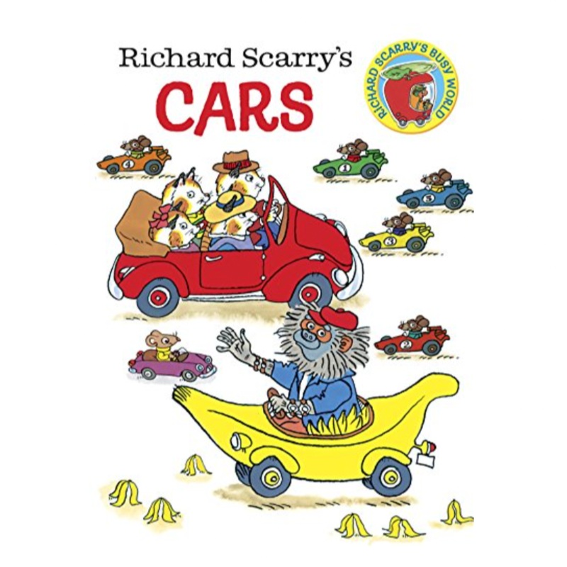 Richard Scarry’s Cars – Board Book
