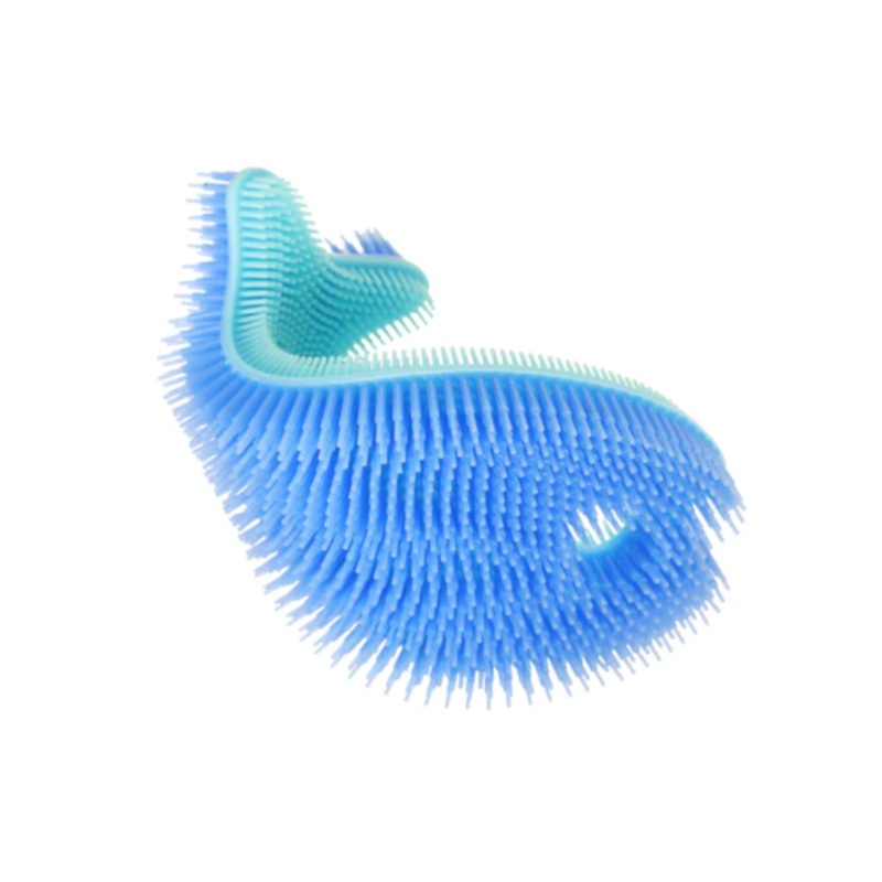 Silicone Bath Scrub – Blue Fish by InnoBaby