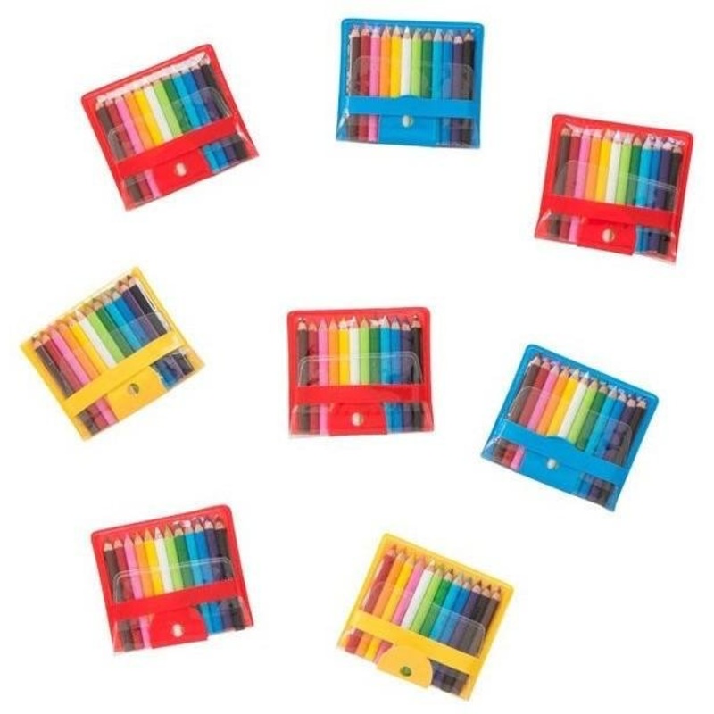 12 Mini 1.75″ Pencils in Pouch (1 unit of 12 pencils)