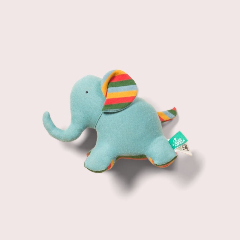 Organic Soft Toy – An Elephant Never Forgets by Little Green Radicals