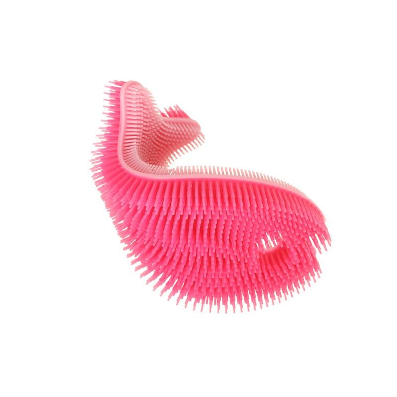 Silicone Bath Scrub – Pink Fish by InnoBaby